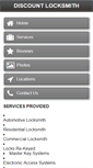 Mobile Screenshot of ccdiscountlocksmith.com